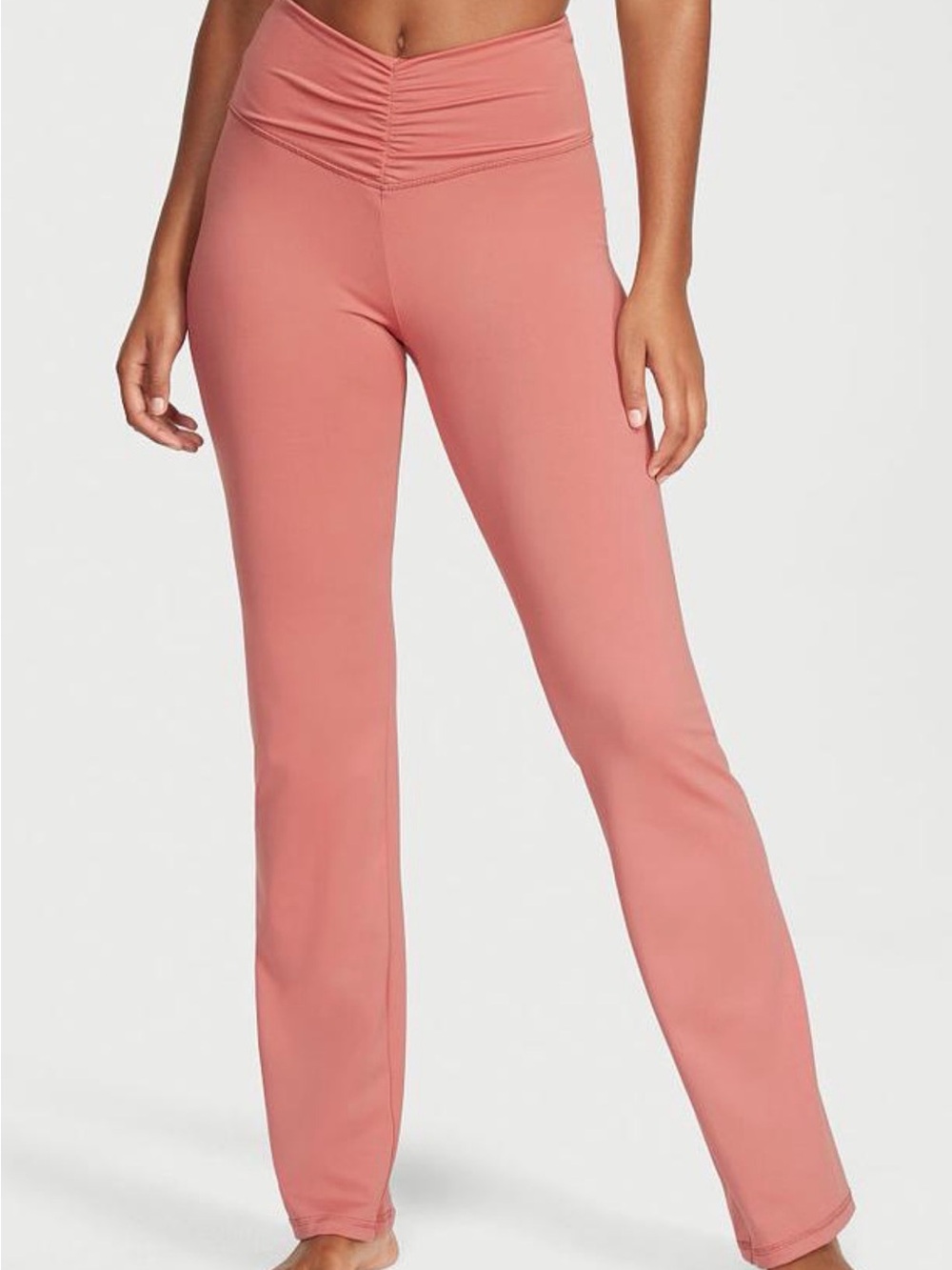 Victoria's Secret Peachy Rose Boot-Cut Yoga Pants